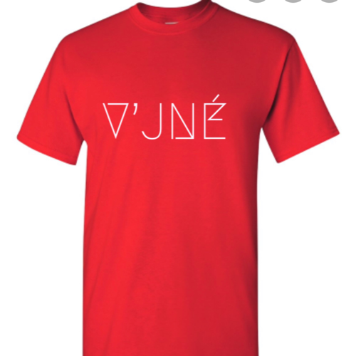 V'JNE Custom Casual Tee (Red)