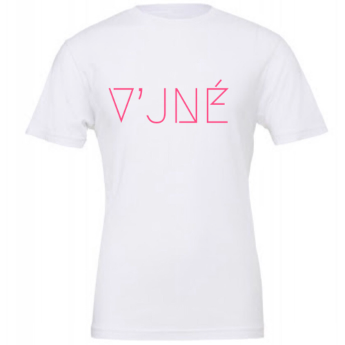 V'JNE Custom Casual Tee (White)