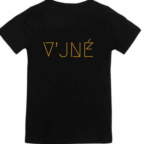 V'JNE Custom Casual Tee (Black)