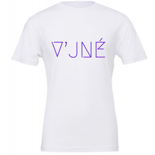 V'JNE Custom Casual Tee (White)