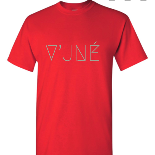 V'JNE Custom Casual Tee (Red)